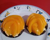 Foto del paso 5 de la receta: Tarteletas de coco chocolate y frutas light súper sanas