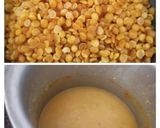 A picture of step 1 of Gujarati lunch thali.