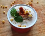 A picture of step 5 of Baked Potato Raita.