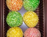 Foto langkah ke 9 dari resep Onde onde Kaike Warna.