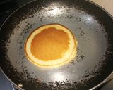 A picture of step 6 of Coconut pancakes.