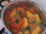 Sopa de Verduras con Porotos