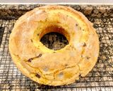 Foto del paso 8 de la receta: “Pastel de naranja con pepitas de chocolate”. (Orange cake with chocolate chips)