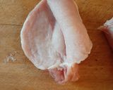 Lilahagymás-kapros-túrós karaj recept fázis 2 fotója
