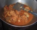 A picture of step 35 of Kulcha and bhuna chicken masala.