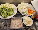 Foto langkah ke 1 dari resep Capcay seafood diet tanpa minyak (menudiet) #menudiet.