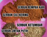 Gambar langkah 1 resipi Gulai Ikan Tenggiri (Lauk Nasi Dagang).