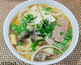 Hình bước làm 4 của món Bún Huế chay