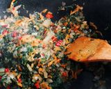 Foto del paso 3 de la receta: Pechuga de pavo rellena con vegetales