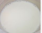 A picture of step 1 of Basundi.