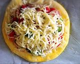 Hình bước làm 11 của món Pizza gà