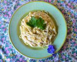 Foto del paso 3 de la receta: Pasta con salsa de puerro al vino blanco🍝
