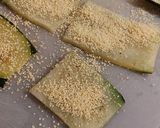 Une image de l'étape 5 de Cordon bleu de courgette.