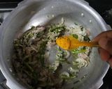 A picture of step 3 of Tomato peas pulao.