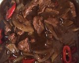 Foto langkah ke 4 dari resep Sapi lada hitam.