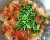 A picture of step 2 of Aloo Paratha/ Potato Paratha.