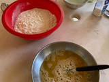 Fideos al huevo