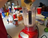 A picture of step 2 of Coquito.
