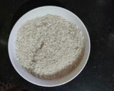 A picture of step 1 of Mitha kanika.