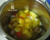 A picture of step 3 of Pumpkin Soup.
