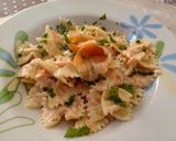 Foto del passaggio 7 della ricetta Farfalle salmone e philadelphia