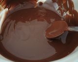 A picture of step 2 of Walnut Brawnies without egg.