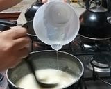 Foto del paso 4 de la receta: Panna cotta con coulis de jamaica y mezcal oaxaqueño