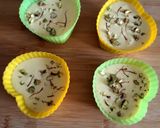 A picture of step 3 of Kesar pista Baked Sandesh.