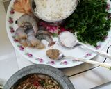 Gambar langkah 2 resipi Nasi Goreng Ulam.