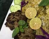 A picture of step 3 of Kacche qeeme ke kabab.