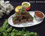 A picture of step 10 of Ragi Flour Dhokla.