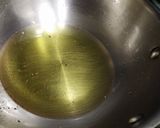 A picture of step 1 of Kala chana besan curry.
