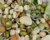 A picture of step 3 of Protein rich Mix Sprouts Vegetable. Khichdi.