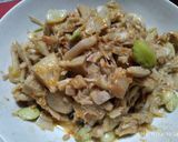 Foto langkah ke 9 dari resep Oseng nangka pete pedas.