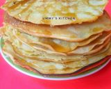 A picture of step 5 of Vanilla Pancakes.