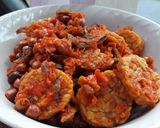 Foto langkah ke 4 dari resep Balado tempe,teri,kacang.