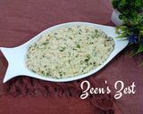 A picture of step 4 of Hyderabadi Maash ki Daal with Methi.