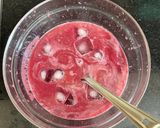 A picture of step 4 of Anar (Pomegranate) Pani Puri ~ No Beetroot No Color Only Anar Ka Rang.