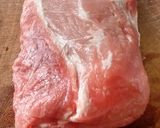 Foto del paso 1 de la receta: Carré de cerdo a la cerveza en salsa de mostaza