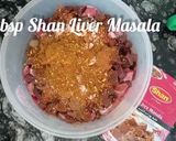 A picture of step 2 of Mutton Fry Dil Gurda Kaleji.