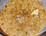 A picture of step 5 of Stuffed cauliflower wheat Paratha.