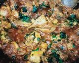 A picture of step 4 of Chicken Karahi.