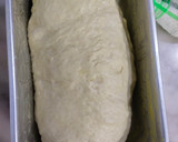 Foto langkah ke 4 dari resep Vegan Roti Tawar (tanpa telur dan susu) empuk banget.