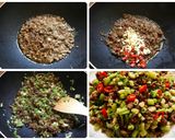 A picture of step 3 of Celery and Ground Beef Stir-Fry.