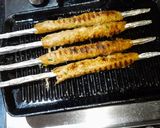 A picture of step 7 of Quick and easy grilled beef seekh kebab.