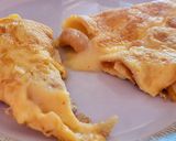 Foto del paso 4 de la receta Tortilla con queso y anacardos