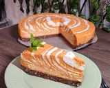 Sütőtökös-narancsos túrótorta recept fázis 8 fotója