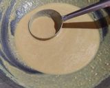 A picture of step 2 of Besan ladoo.