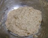 Foto langkah ke 2 dari resep Roti Sourdough Tabur Rolled Oat.