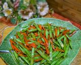 Gambar langkah 3 resipi 4:5:26 - KACANG BUNCIS + CARROT GORENG BAWANG PUTIH.